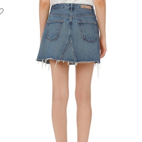 NWT - GRLFRND - Eva A Frame Gusset Skirt - size 28 - Picture 2 of 4